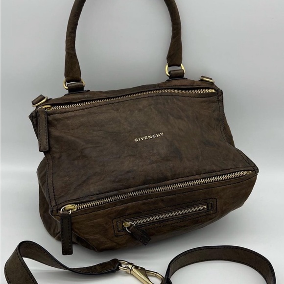 Givenchy Handbags - ❌SOLD❌Authentic Givenchy brown aged calf leather medium Pandora